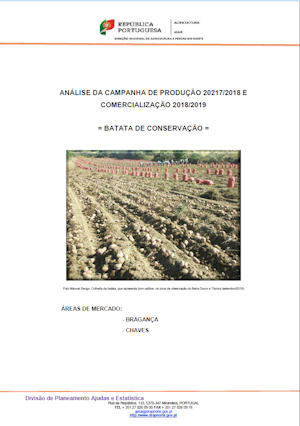 BATATA - ANÁLISE DA CAMPANHA DE PRODUÇÃO 20217/2018